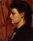 Head Of An Italian Girl by Valentine Cameron Prinsep